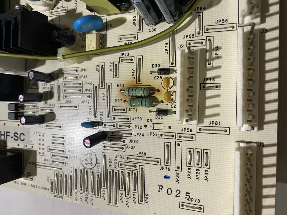 GE WR55X11072 Refrigerator Control Board AZ205225 | BK25