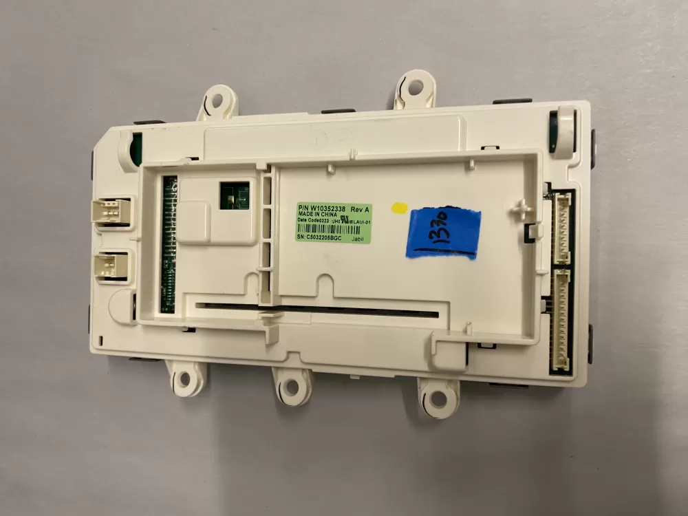 Whirlpool W10352338 Washer Control Board Interface AZ222191 | BK1330
