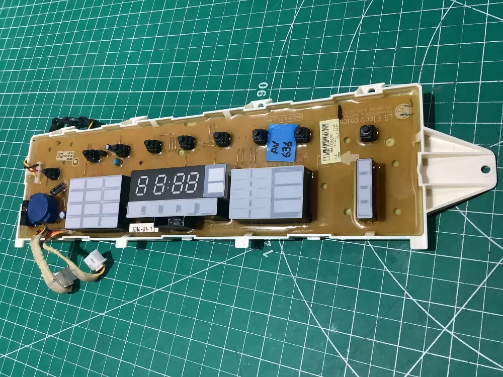 LG EBR76262201 EBR75446006 Washer Control Board AZ187926 | AV636