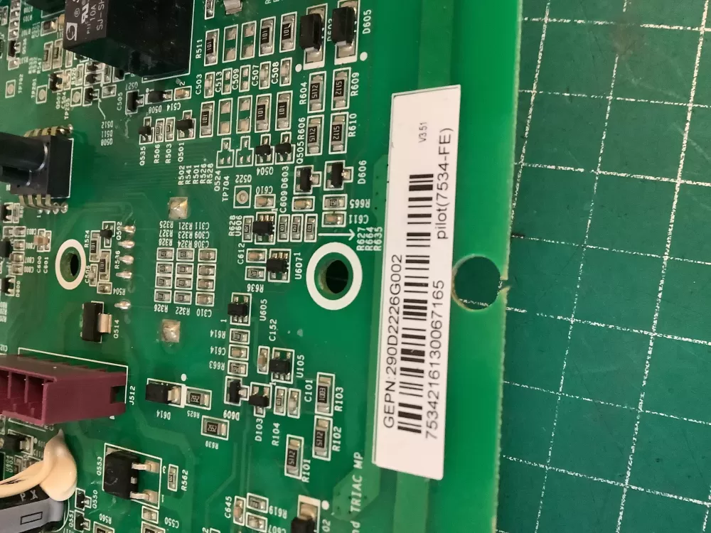 GE WH22X29556 WH18X25896 290D2226G002 Washer Control Board AZ225395 | NR325