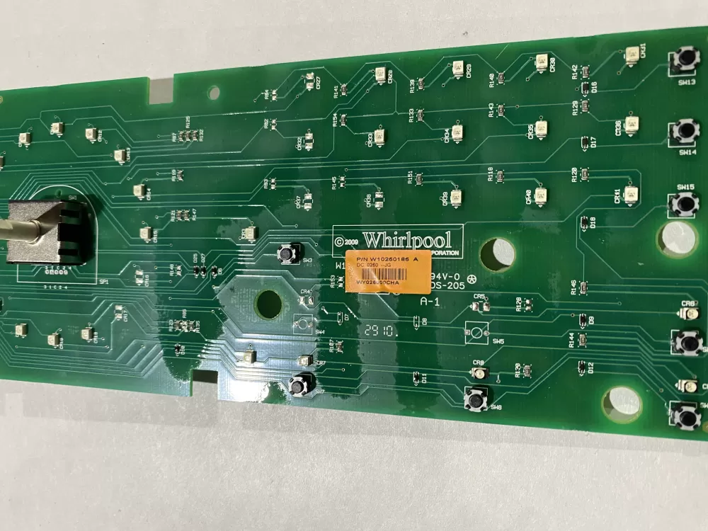 Whirlpool Maytag W10260186 W10258434 Washer Control Board AZ149802 | BKV769