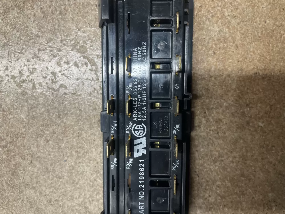 Whirlpool Maytag 2198621 Refrigerator Control Board Dispenser AZ8387 | KM1597