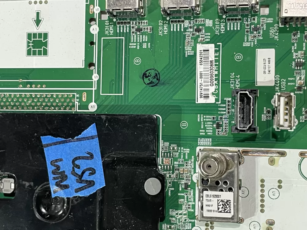 Whirlpool 2014SLED Dishwasher Control Board AZ170719 | Wmv52