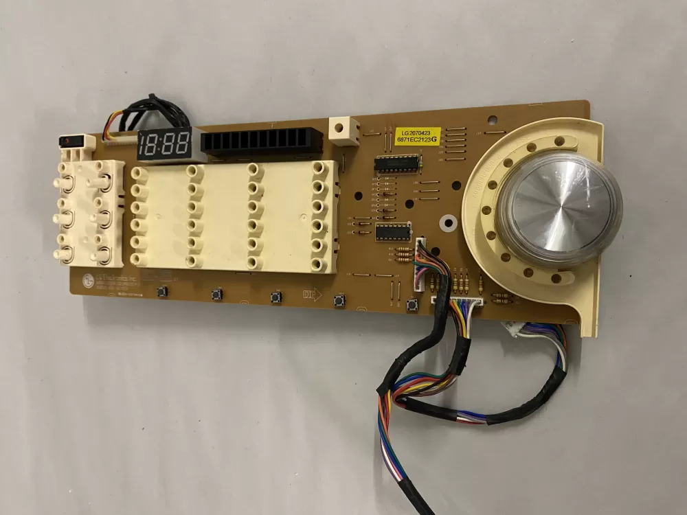 LG 6870EC9221A 6871EC2123G Washer Control Board