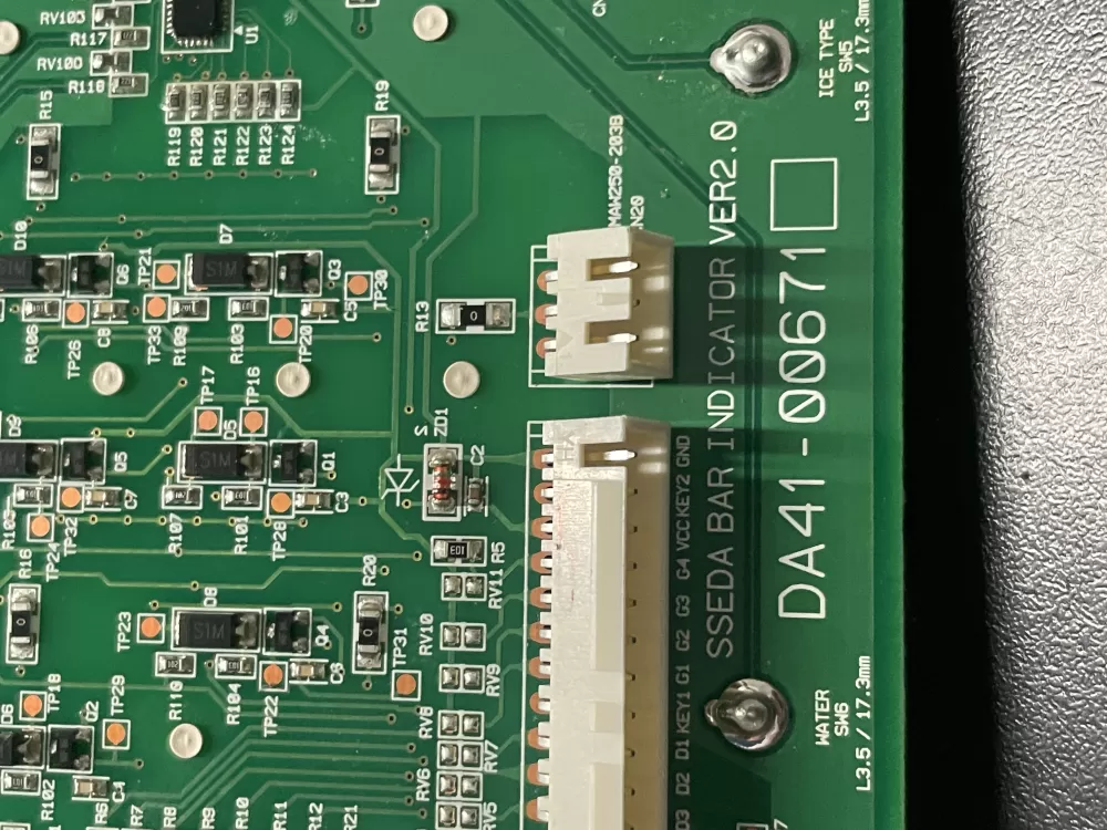 Samsung DA41-00671 Refrigerator Control Board AZ18894 | WM1244