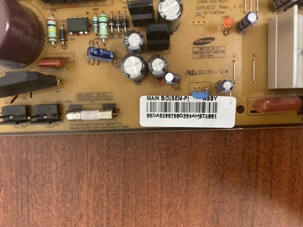 Samsung DA92 00768D Refrigerator Control Board Inverter AZ44511 | BK1761