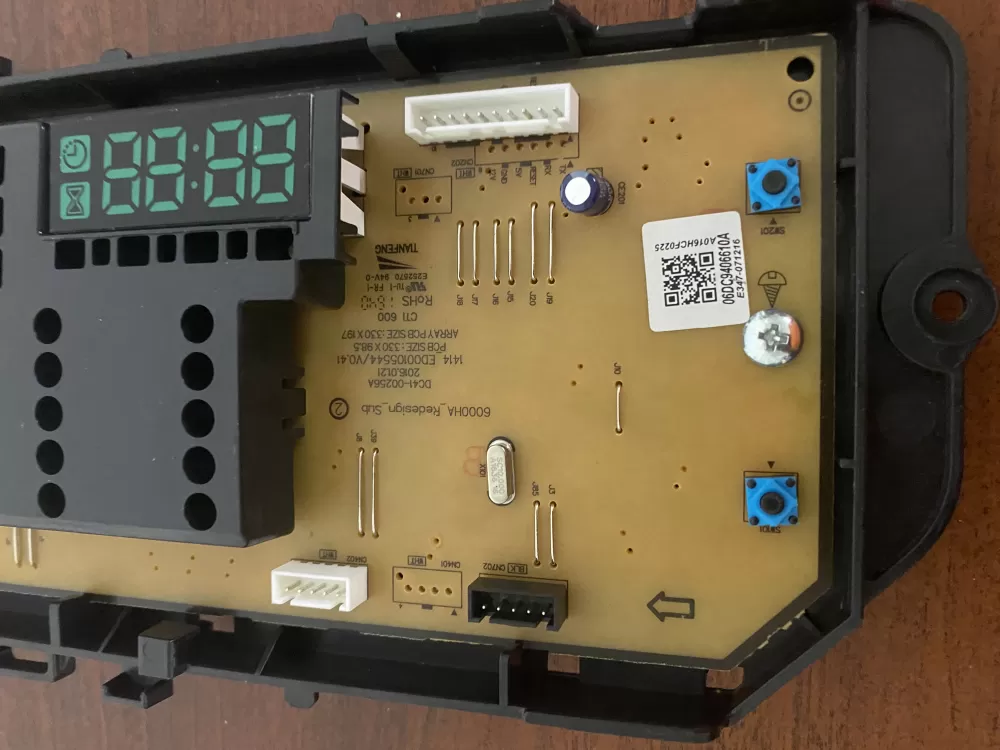 Samsung DC94 06610A Dc92 01802m Washer Control Board Panel AZ27262 | BK315
