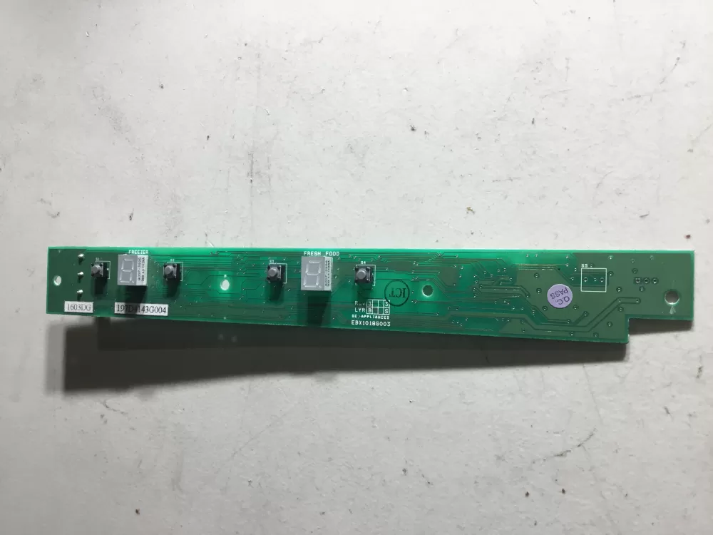 GE PS783822 WR55X10285 AP3203894 1092804 AH783822 EA783822 Refrigerator User Interface Board Dispenser