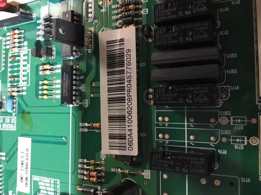 Samsung DA41-00620B Refrigerator Main Control Board AZ101326 | NR609