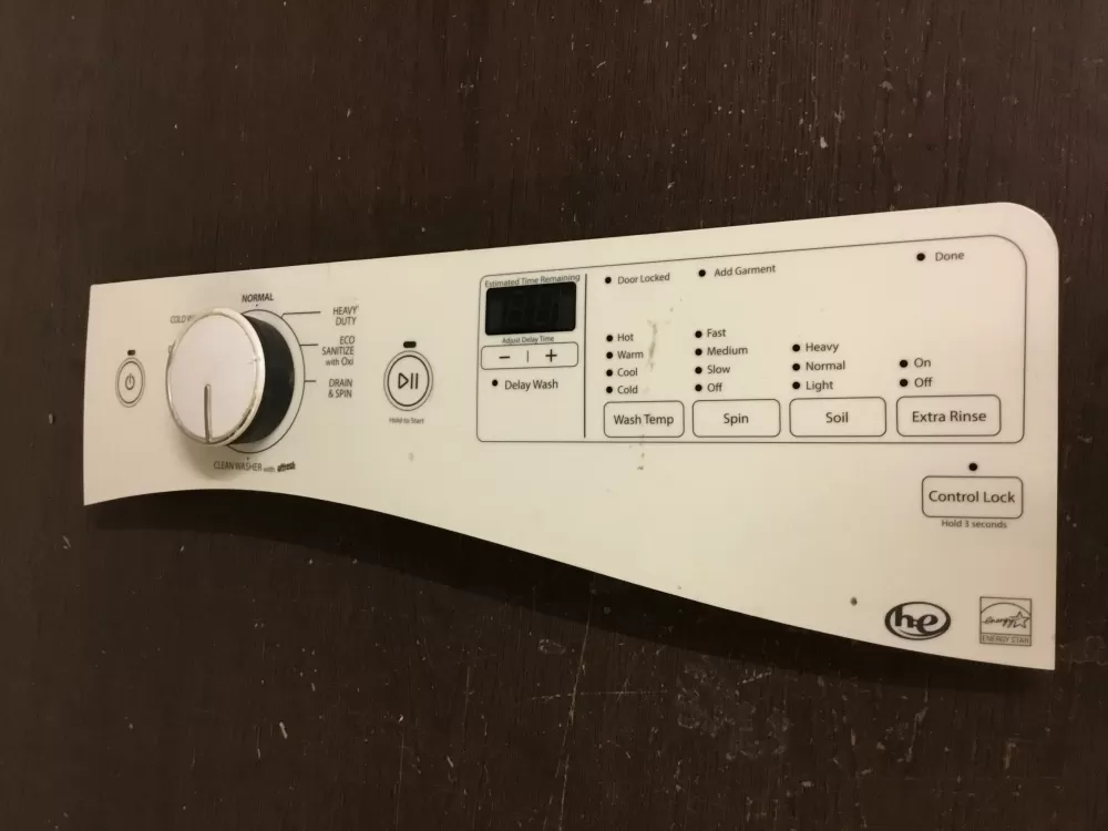 Whirlpool AP6024018 W10433082 W10750475 WPW10750475 PS11757368 Washer Control Panel