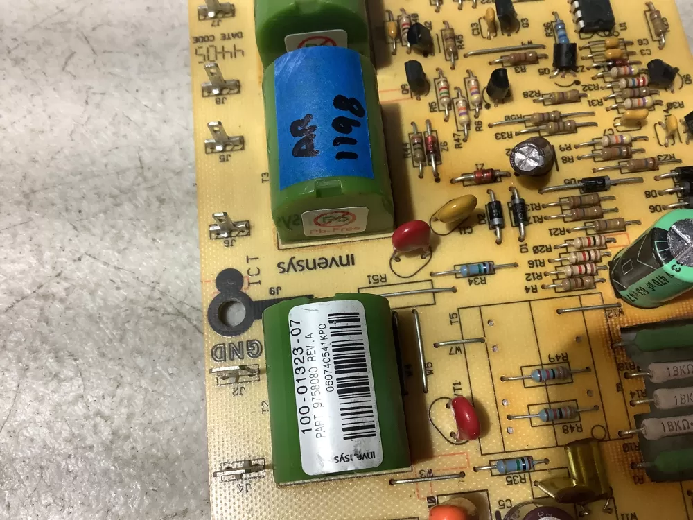 Whirlpool Amana 100 01323 07 9758080 Range Control Board AZ201892 | AR1198