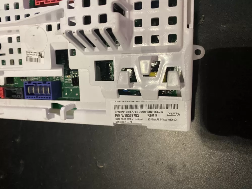 Whirlpool W10367783 Washer Control Board AZ25020 | BK33