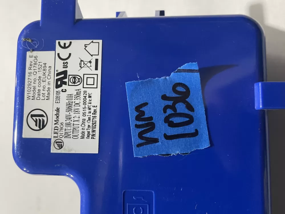 Kenmore W10292716 Refrigerator Control Board Inverter Box AZ192407 | Wm1036