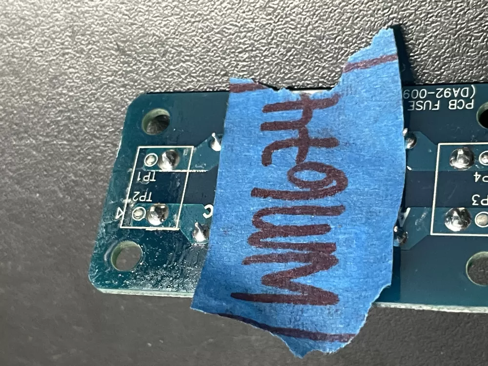 Samsung 00945A PS12591264 Refrigerator Control Board Fuse Block AZ14390 | 674