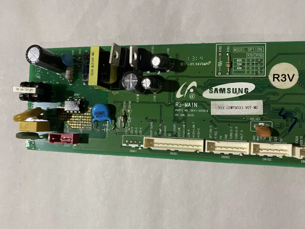 Samsung DE41-00391A Dishwasher Control Board AZ193266 | BK2149