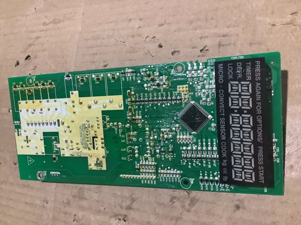 GE Hotpoint WB27X11215 MD12011LD Microwave Control Board AZ116735 | AR2162