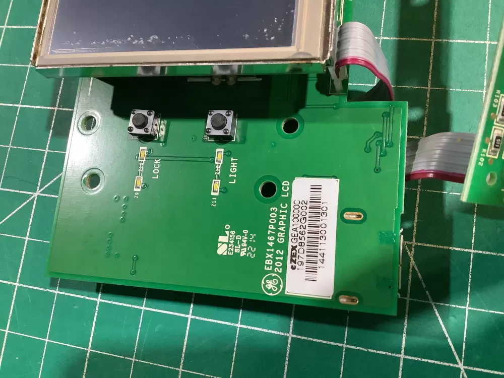 WHIRLPOOL GE 197D8562G002 GRAPHIC CARD LCD AZ147827 | NR2472