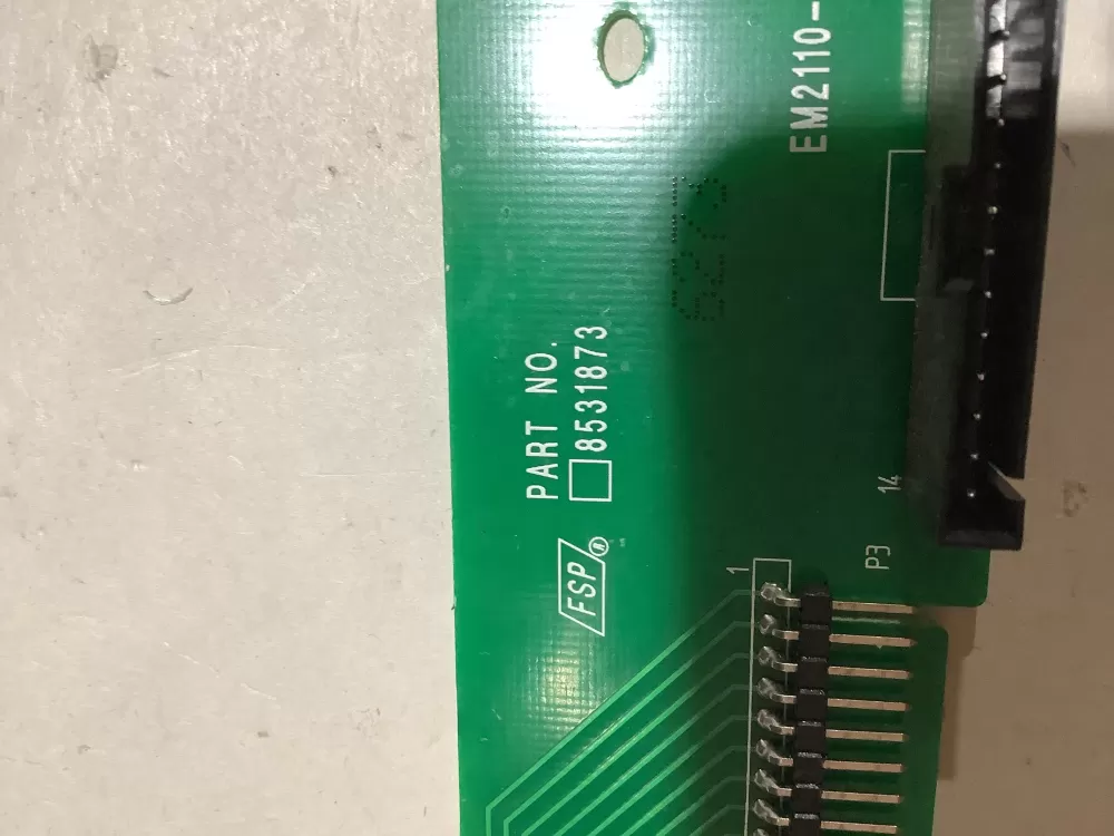 KitchenAid 8531873 Dishwasher Control Board Interconnect AZ138712 | BG495