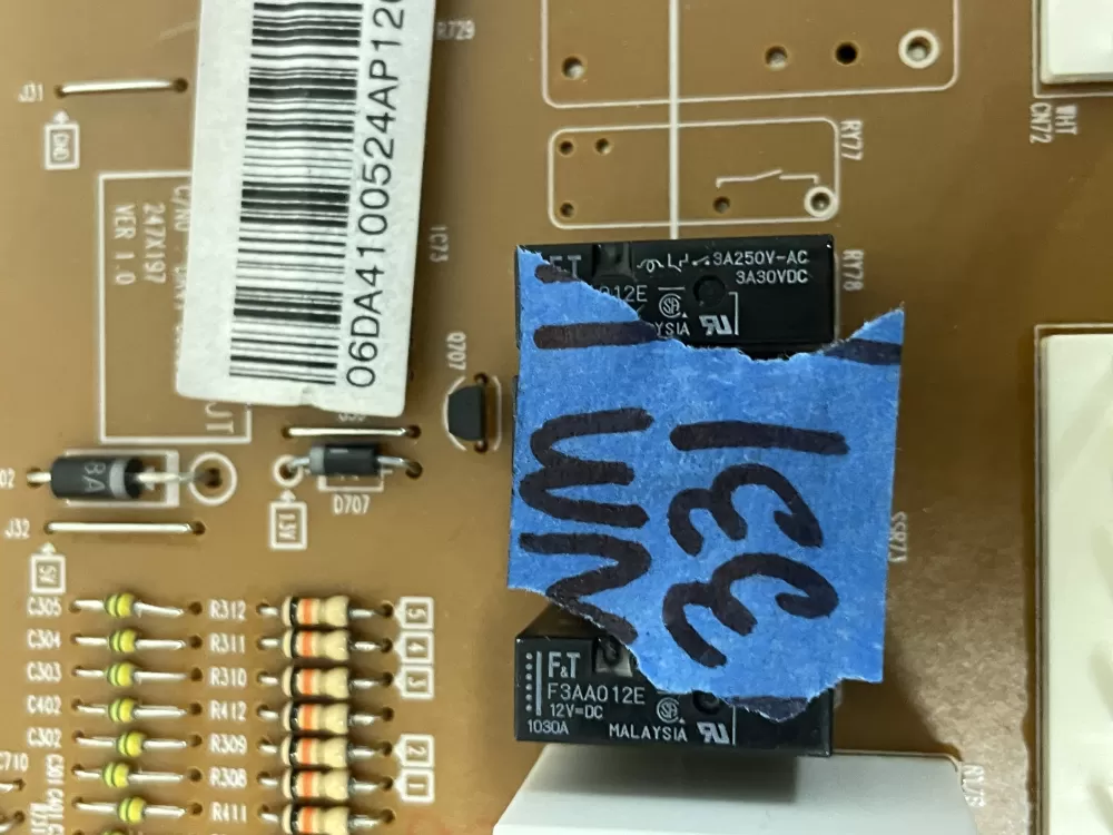 Samsung DA41-00524A DA41-00526A Refrigerator Control Board AZ30384 | WM331