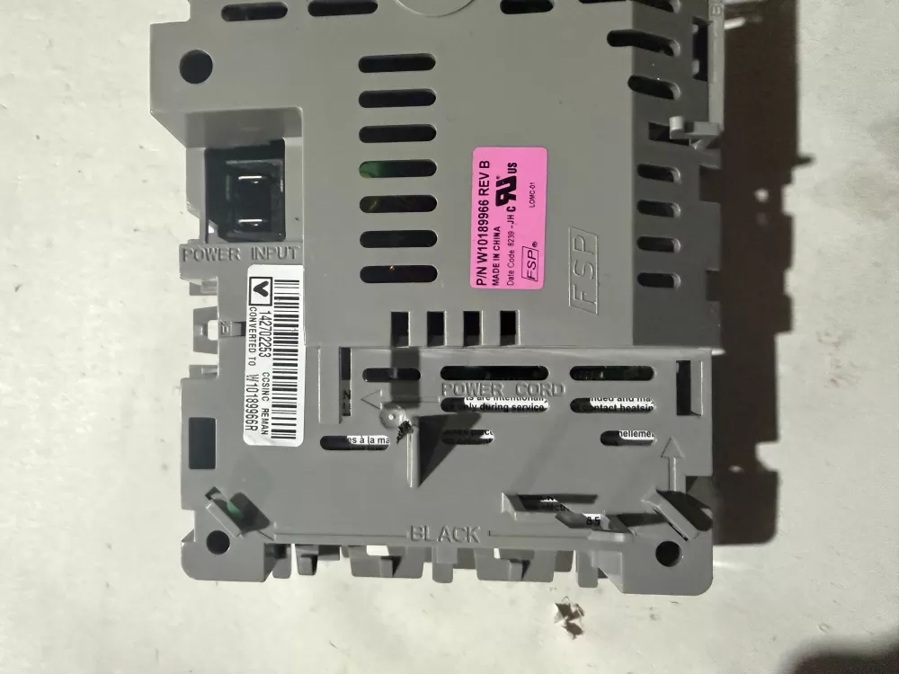 Kenmore Maytag Whirlpool W10189966 Washer Control Board AZ214853 | KMV204