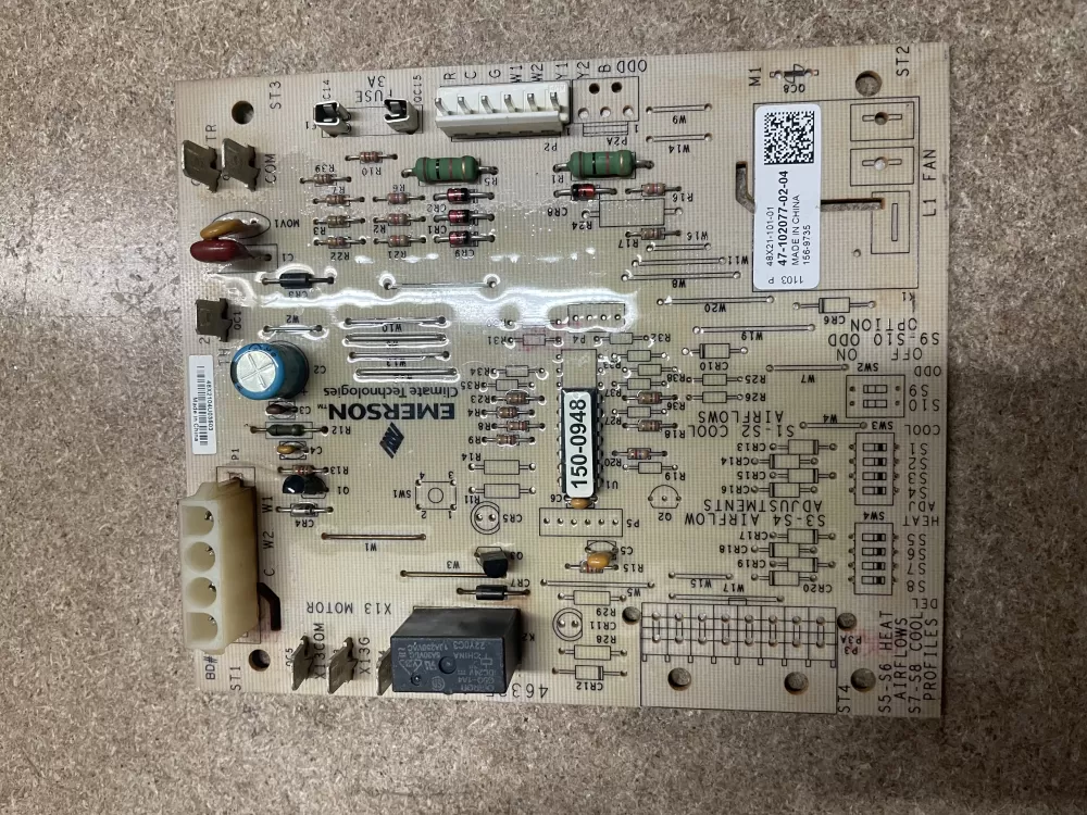 Rheem 47-102077-02-04 Air Handler Control Board