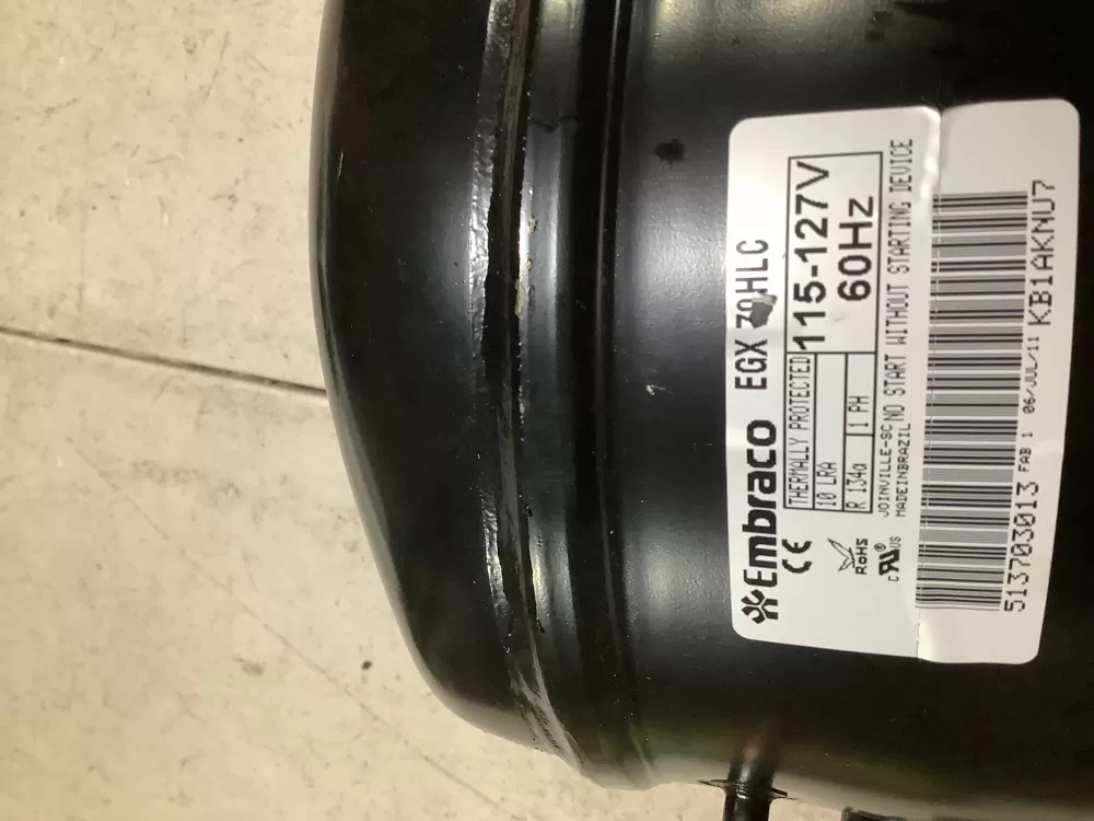 GE 513703013  EGX70HLC Refrigerator Compressor