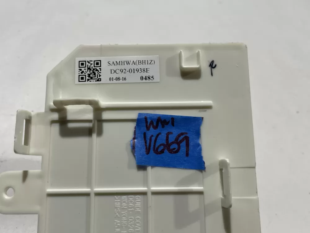 Samsung DC92-01938E Washer UI Control Board AZ113196 | Wmv669