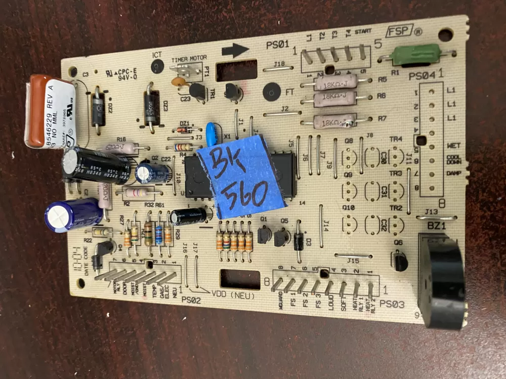 Whirlpool Kenmore 8546229 Dryer Control Board AZ39781 | BK560