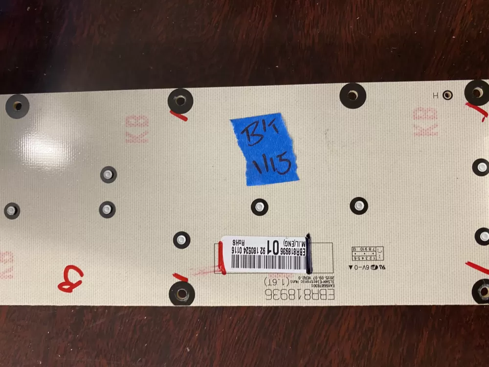 LG Kenmore EBR81893601 Refrigerator Control Board Dispenser AZ35410 | BK1115