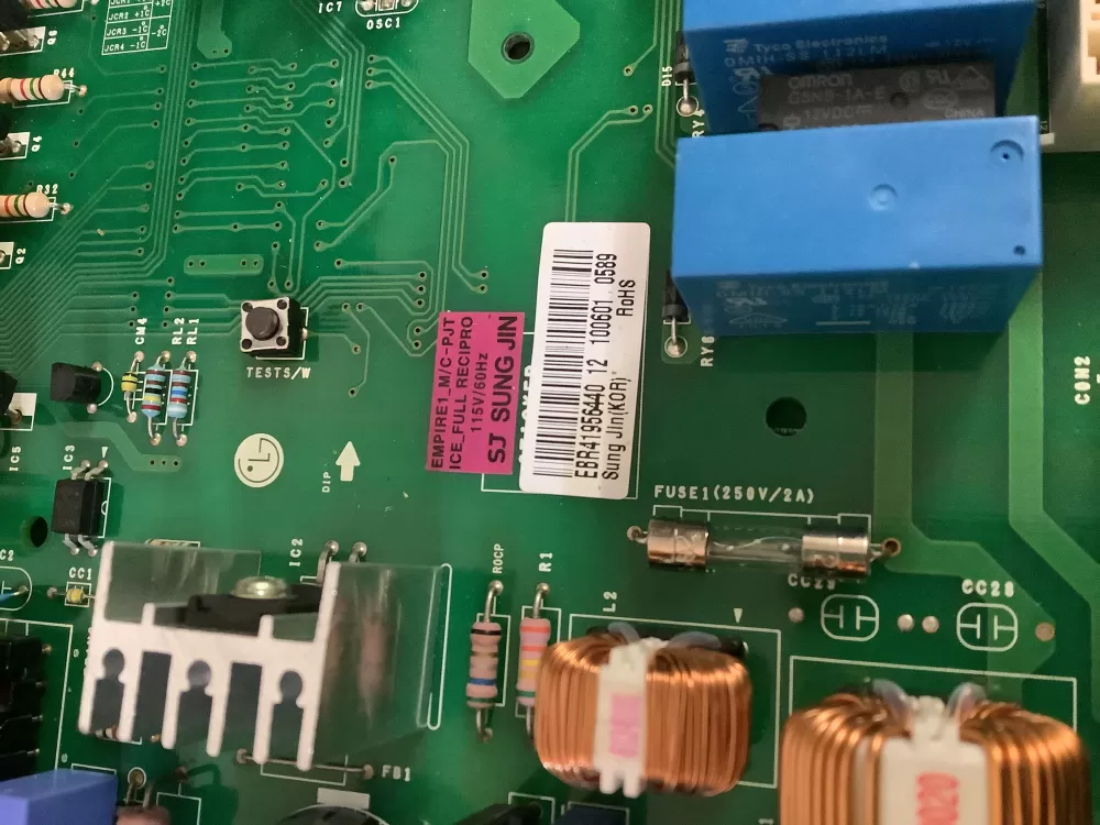 EBR41956435 LG Refrigerator Board - Control