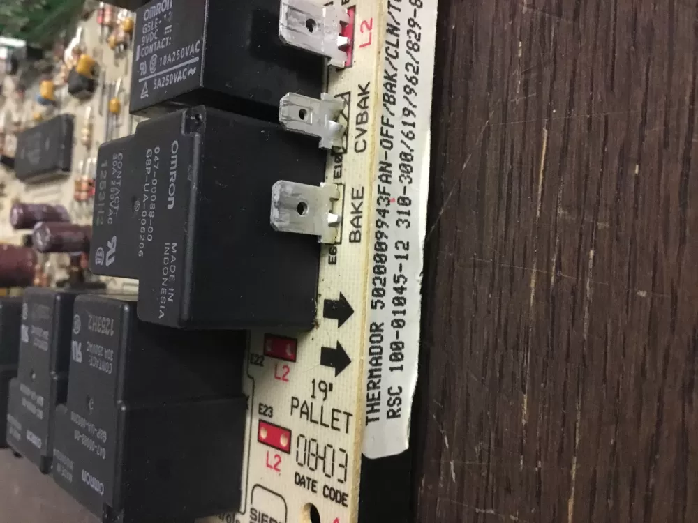 100-01045-12 Oven Genuine Thermador Relay Board Built-in AZ23461 | NR111