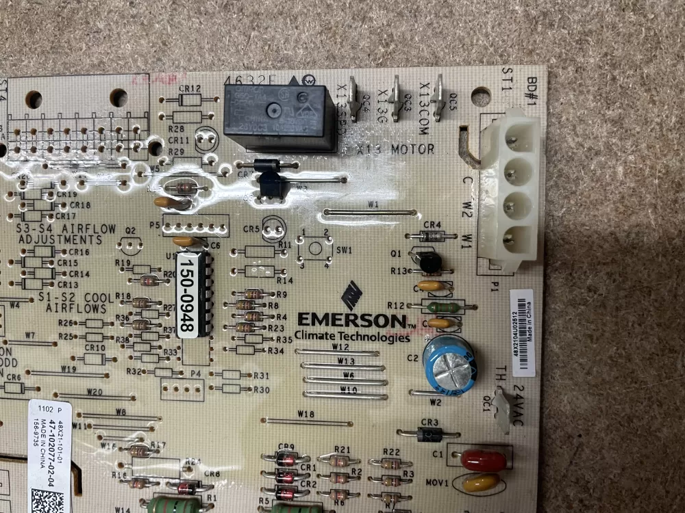 Rheem Air Handler Control Board 47-102077-02-04 156-9735 AZ15532 | KM960