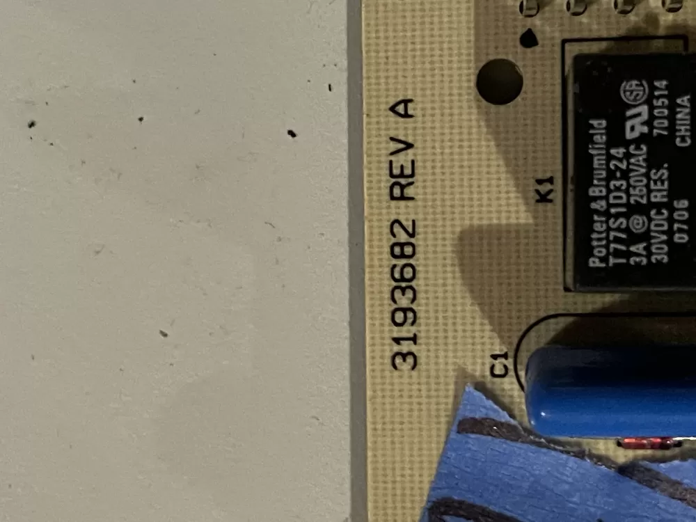 Genuine Whirlpool Refrigerator Ice Optic Board 3193682 AZ31996 | Wm107