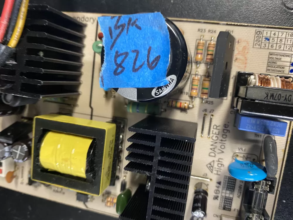 Samsung GE ORTP-708 Refrigerator Power Board AZ3788 | BK826