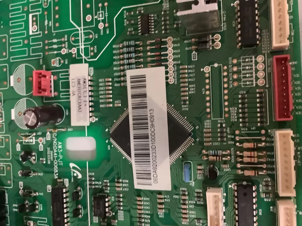 Samsung 06DA9200233D Refrigerator Control Board Circuit
