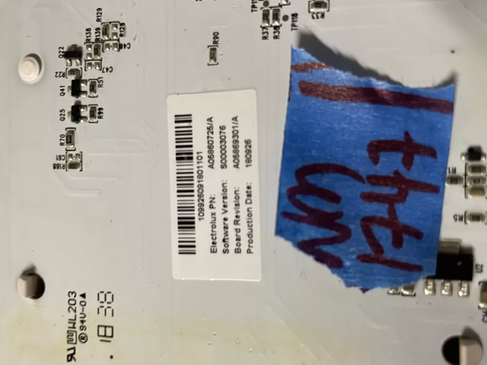 Electrolux A05860725 Refrigerator Dispenser Control Board AZ43005 | Wm1747