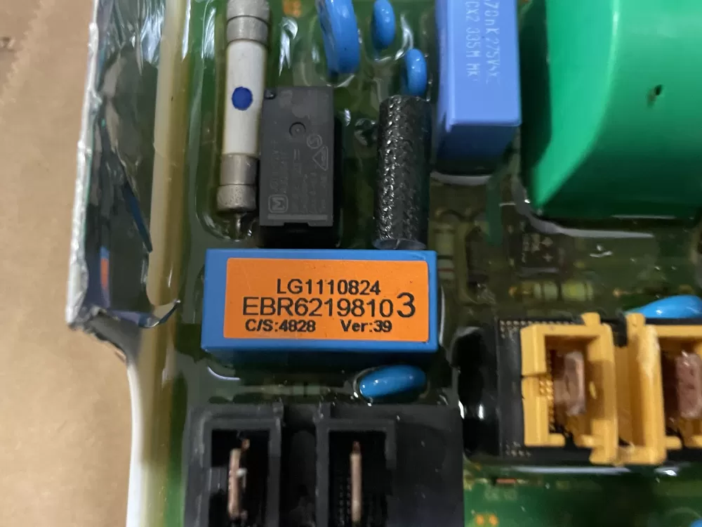 LG EBR67460503 EBR62198103 Washer Control Board AZ102508 | Wmv218