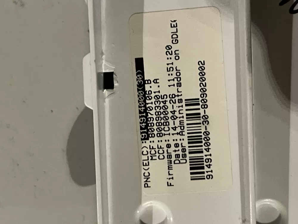 Frigidaire Electrolux 134994910 809020002 Washer Control Board AZ32396 | Wm141