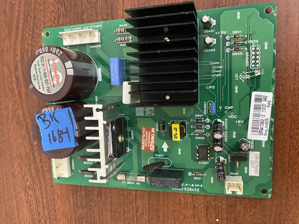 Kenmore LG EBR64173902 Refrigerator Control Board Electronic AZ33380 | BK1684
