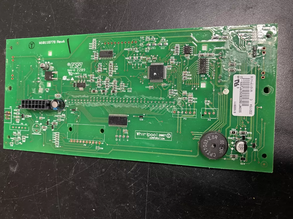 Kenmore 2321704 Refrigerator UI Display Control Board AZ20331 | BK807