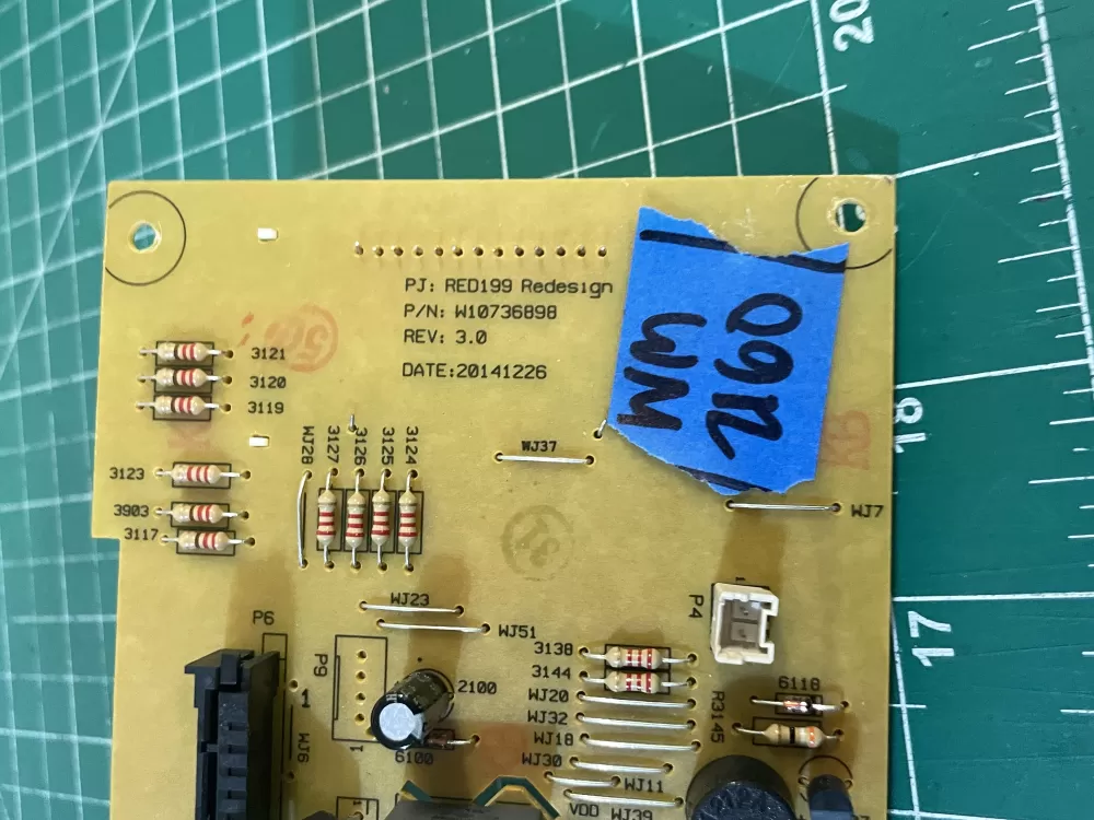Whirlpool W10730291 W10810046 Microwave Control Board AZ200816 | Wm2160