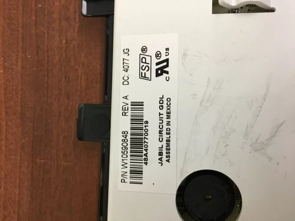 KitchenAid W10590630 W10590848 Refrigerator Control Board AZ29246 | NR193