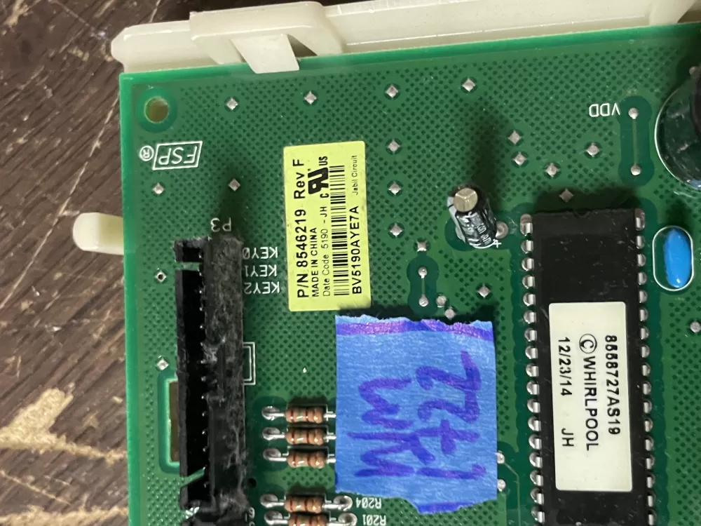 Whirlpool WP8546219 Dryer Control Board AZ41466 | Wm1722