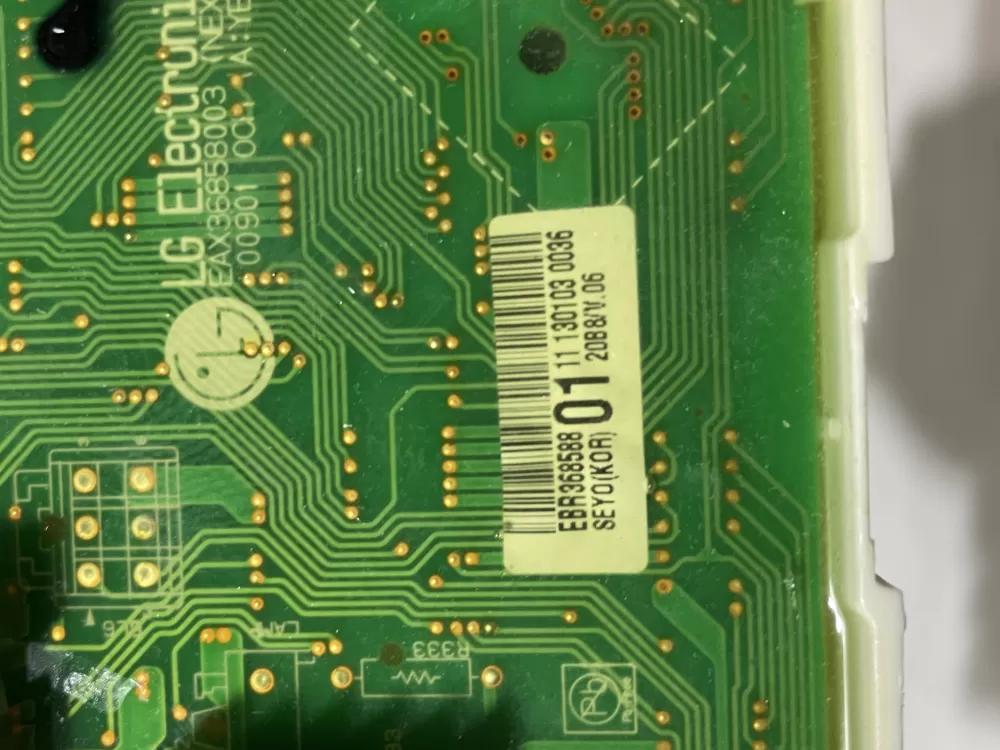 LG EBR36858801 EAX36858001 Dryer Control Board AZ199933 | Wmv782