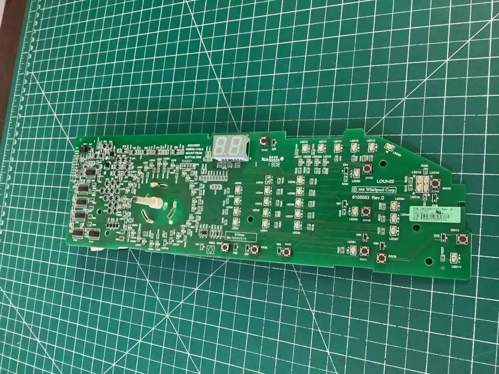 Whirlpool  Maytag W10051131 W10051133 WPW10051131 Washer Control Board