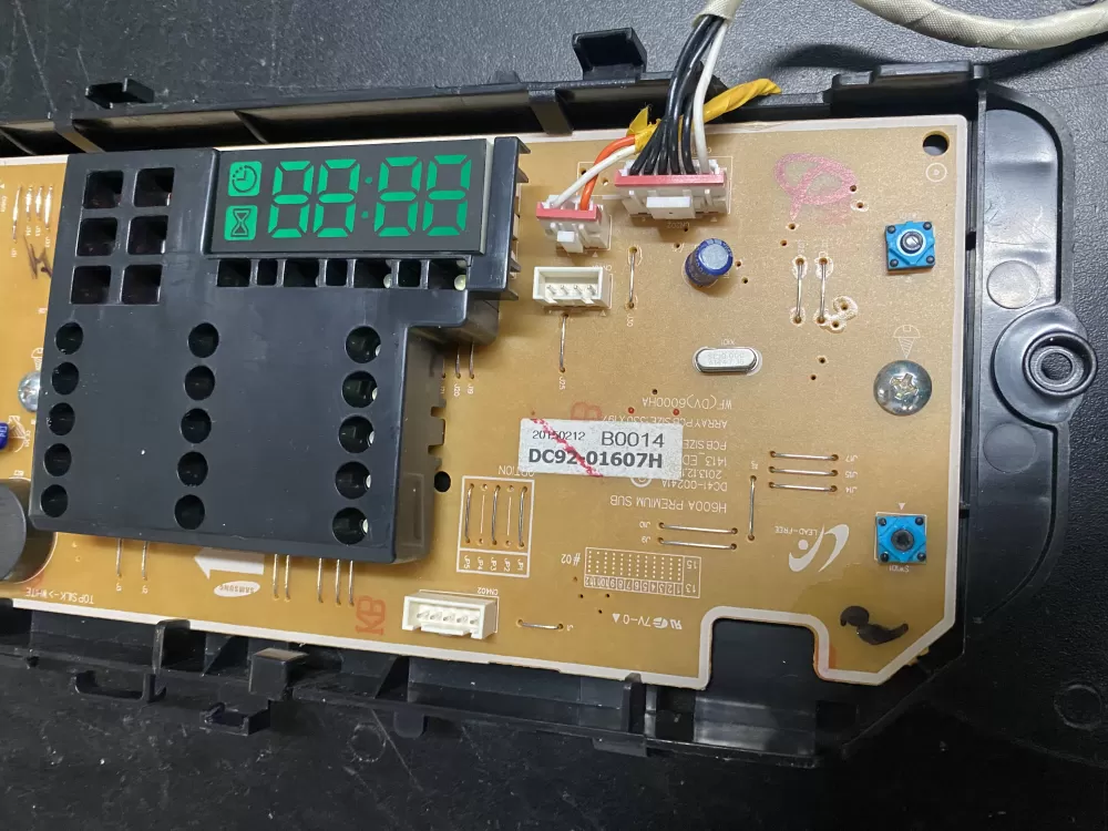 Samsung DC92-01607H Dryer Control Board AZ15479 | BK1340