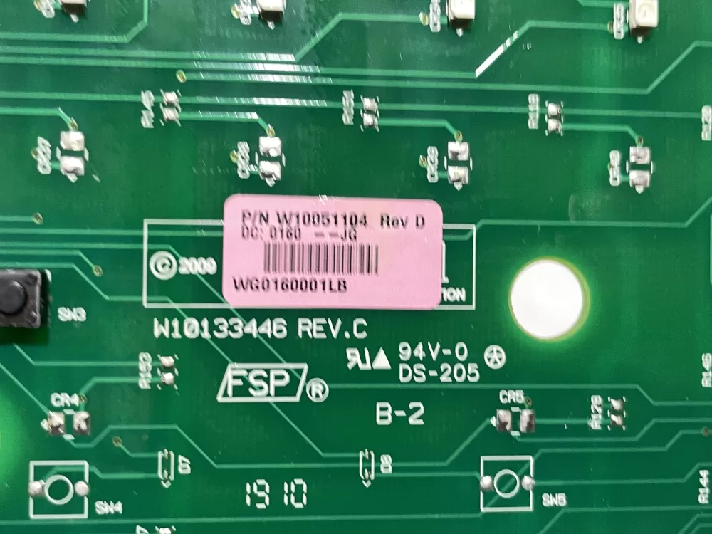 Whirlpool Maytag W10336131 W10051114 Dryer Control Board AZ111768 | Wmv659