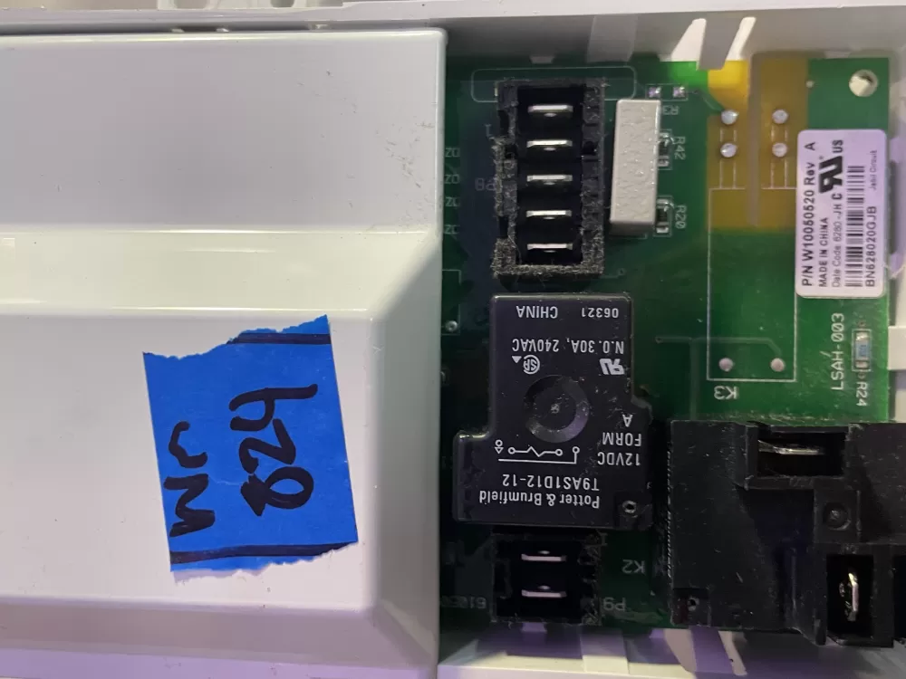 Whirlpool Maytag Kenmore W10111606 6105034 Dryer Control Board AZ195758 | Wm824