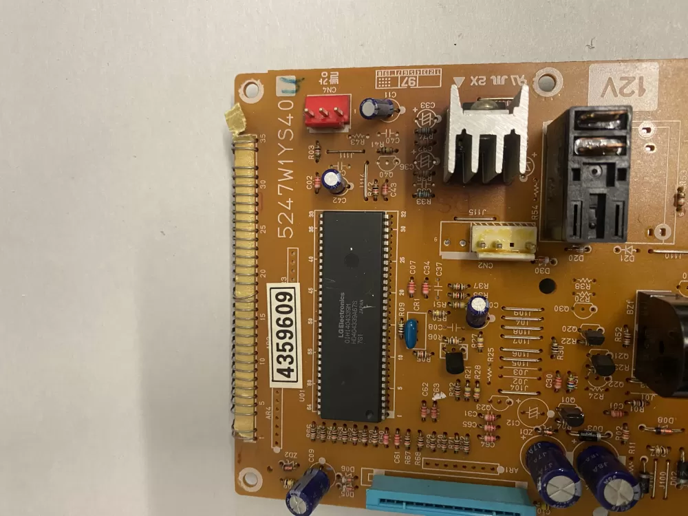 GE 5247W1YS40 Microwave Display Control Board AZ216501 | BK1668