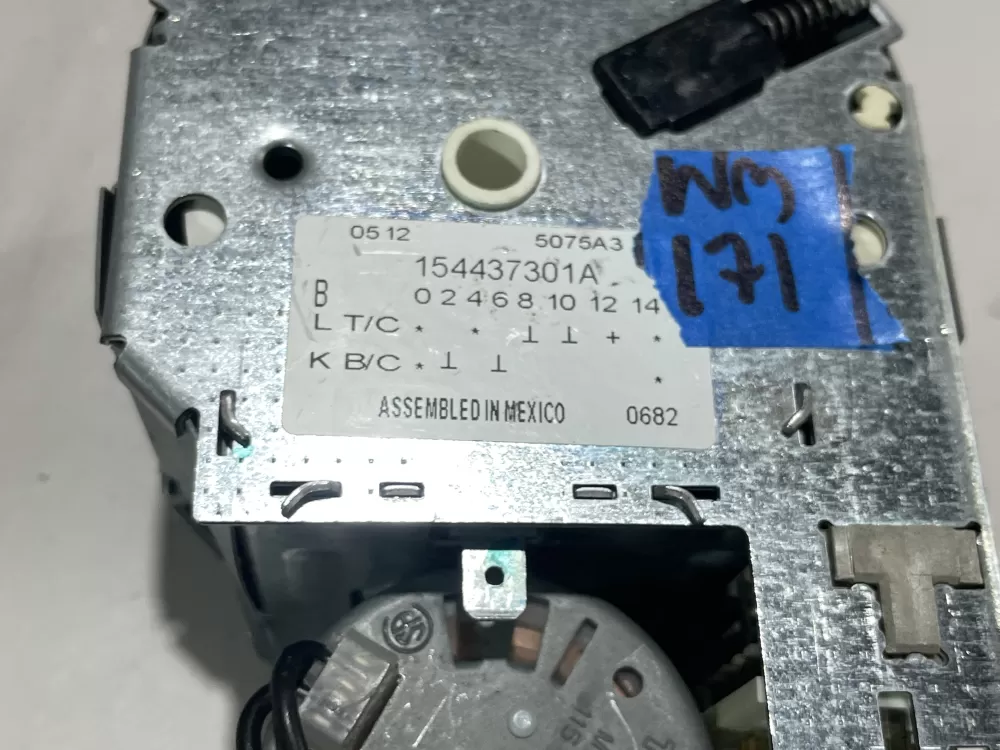 Frigidaire Electrolux 154437301 154437301a Dishwasher Timer AZ161206 | Wm171